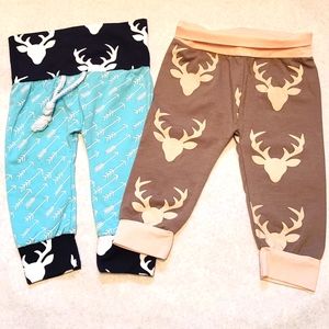 Two pair baby pants